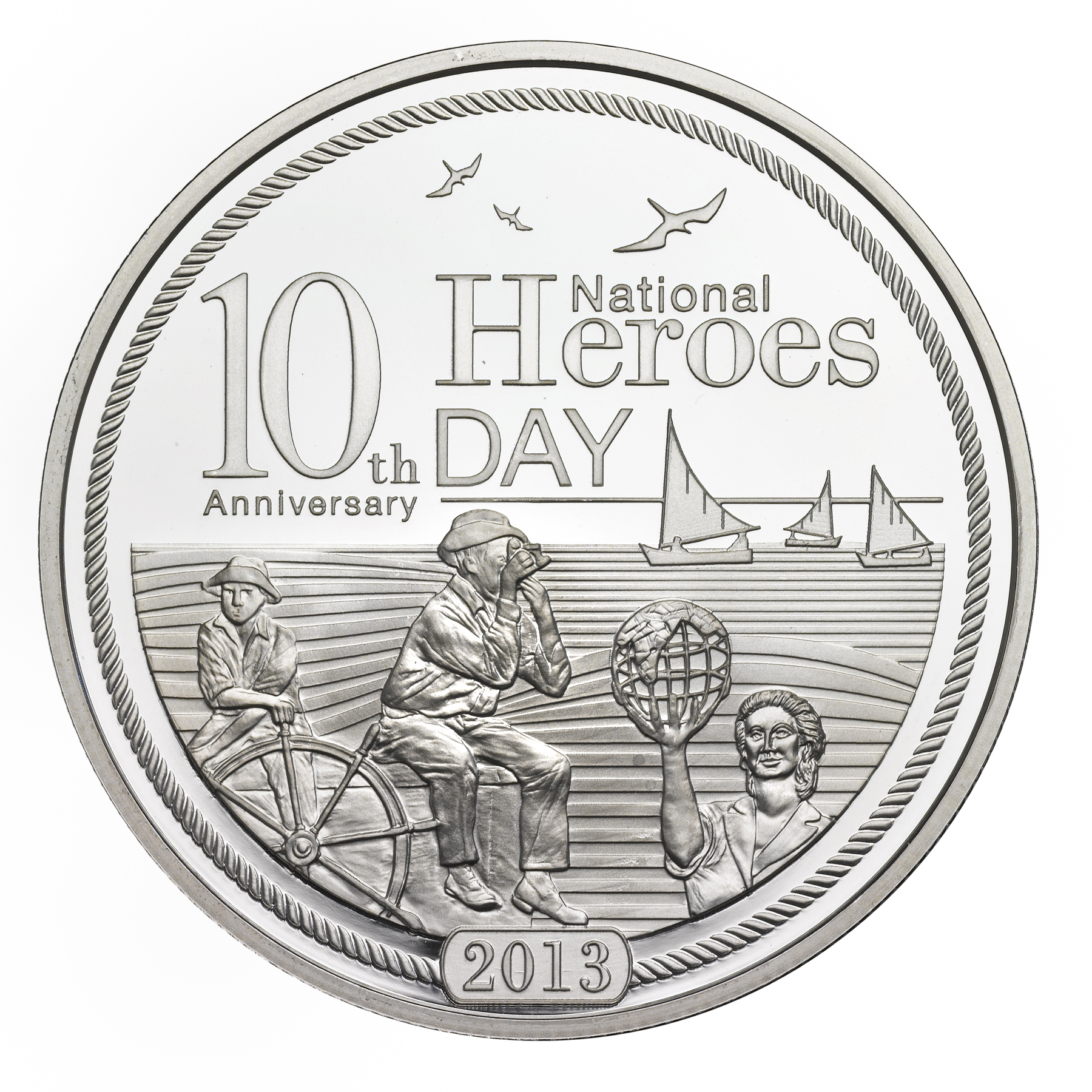 National Heroes Day 10th Anniversary (Silver)