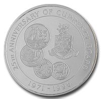25th Anniversary of the Cayman Islands Currency Board (Silver)