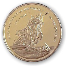 200th Anniversary of the Wreck of the Ten Sails (Gold)