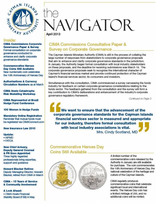 The Navigator - April 2013