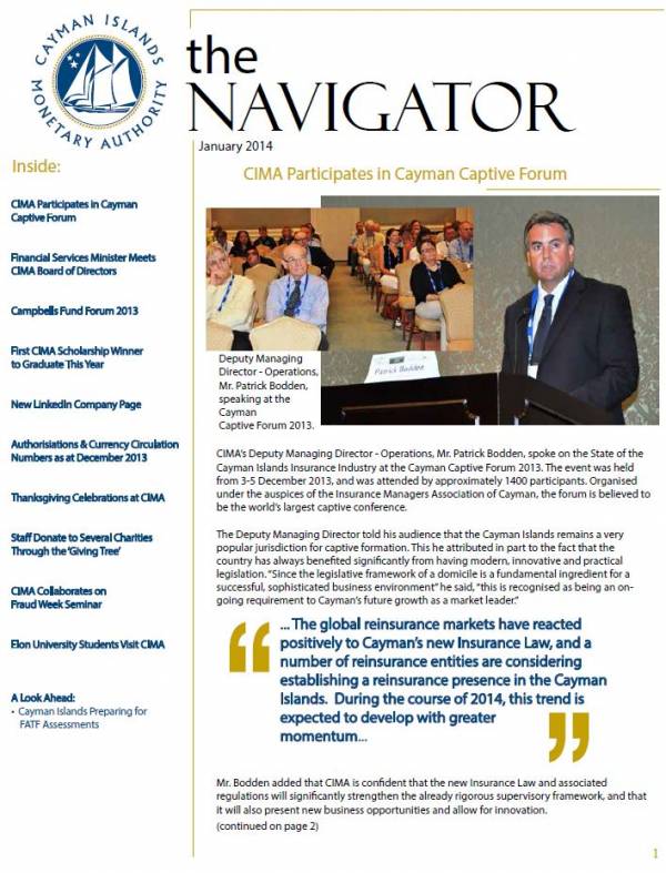 The Navigator - January 2014