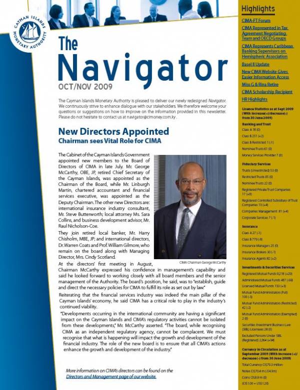 The Navigator - Oct-Nov 09