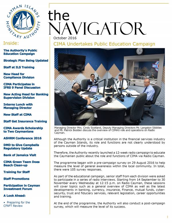 The Navigator - October 2016