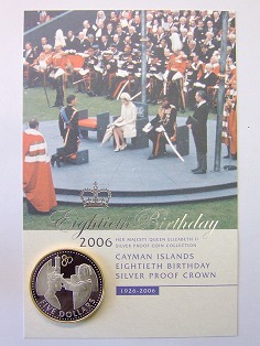 Her Majesty's 80th Birthday Coin (Silver)